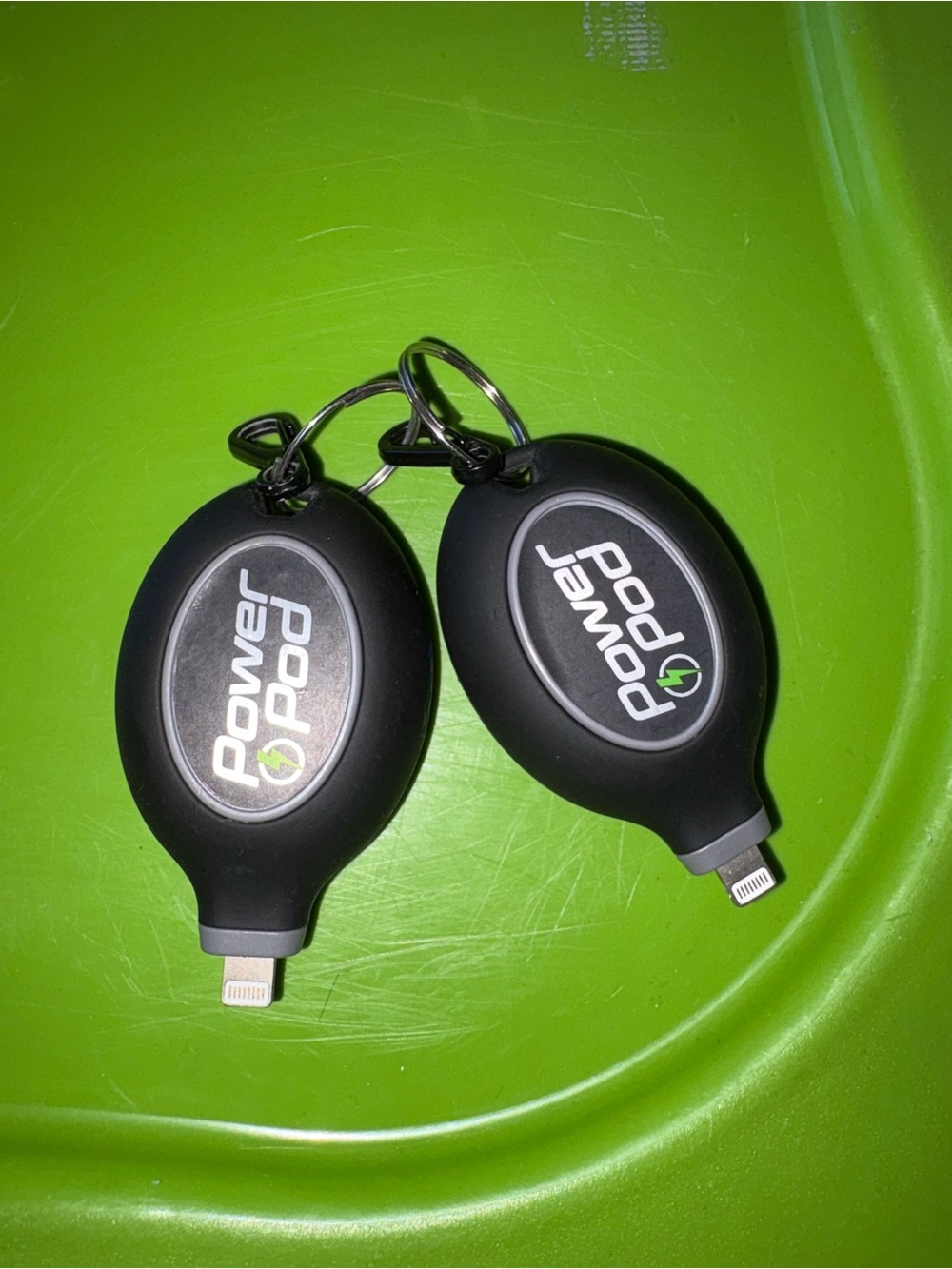 Pair of Portable Key Chain Chargers